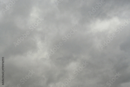 Photography Overcast Gray Sky with Dense Cloud Cover