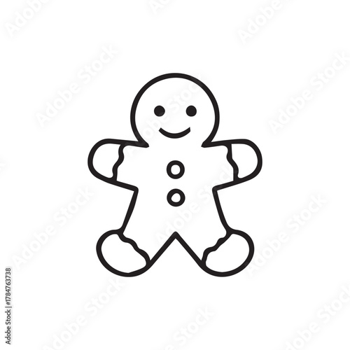 gingerbread man cookie