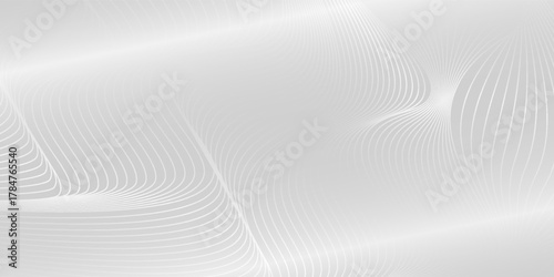 Premium background design with diagonal line pattern in grey colour. Vector white horizontal template for business banner, formal invitation backdrop, luxury voucher, prestigious gift certificate