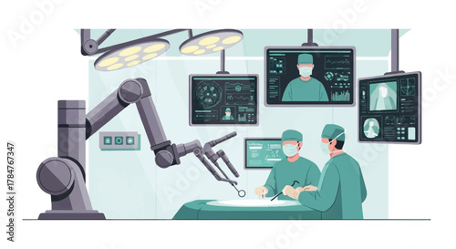 Robotic Surgery Modern surgical techniques and technology in the operating room. Healthcare advancements