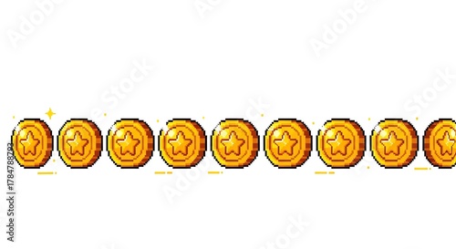 Gold coins with transparent background