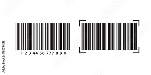 Fake Barcode Vector Set – Realistic and Editable Product Label Design