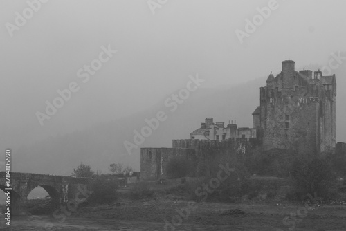 Eilean Donan castle, Loch Duich, in the Scottish Highlands, Scotland