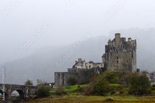 Eilean Donan castle, Loch Duich, in the Scottish Highlands, Scotland