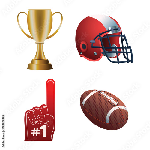 american football sport icon vector illustration design