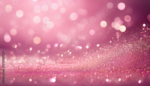 Abstract Pink Sparkle Background With A Soft Gradient Effect Creating An Elegant And Subtle Glow