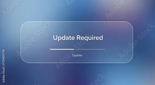 Update Required Software Update, System Update, App Update
