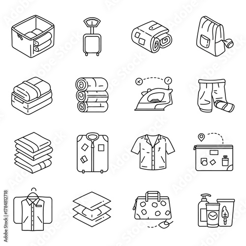 Packing essentials preparing travel luggage with clothing toiletries and accessories for a well-organized trip showcasing preparation and travel planning