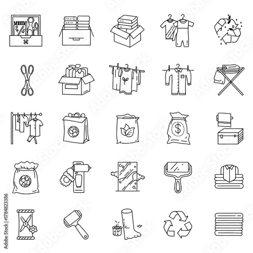 eco-friendly textile production sustainable fabric recycling reusable material and natural dyeing process reduce environmental impact zero waste concept