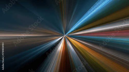 Abstract Light Speed Background