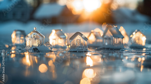 キラキラしたクリスマスのイメージ