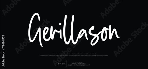 Elegant alphabet letters font and number. Typography Luxury classic lettering serif fonts decorative wedding logo vintage retro concept. vector illustration