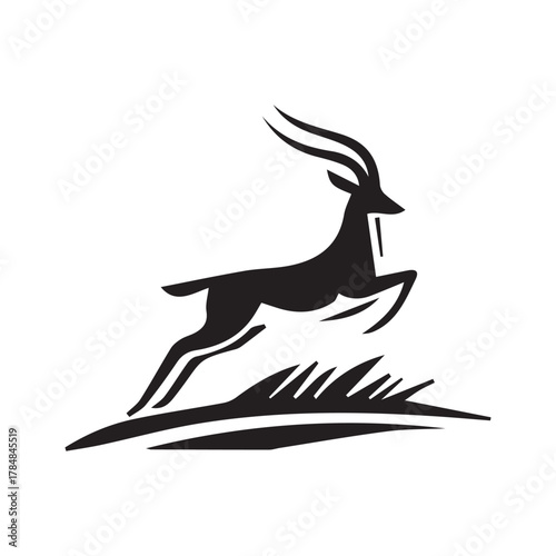 2d Antelope logo with white background
