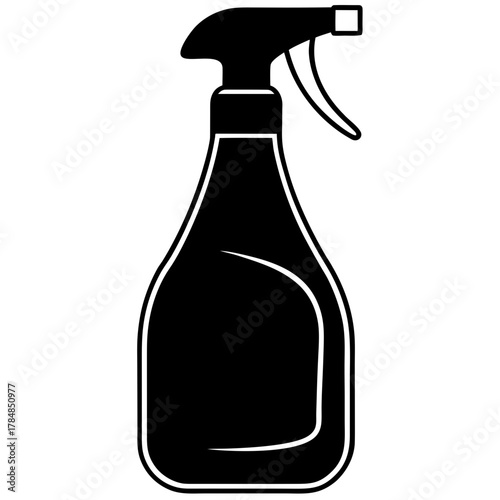 spray bottle vector