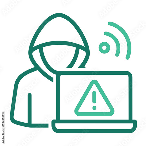 Cyber Hacker Attack
