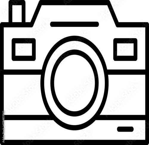 A camera icon taking photos to capture memories during the celebrations.