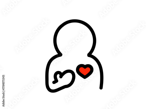 心を大切に　ハート