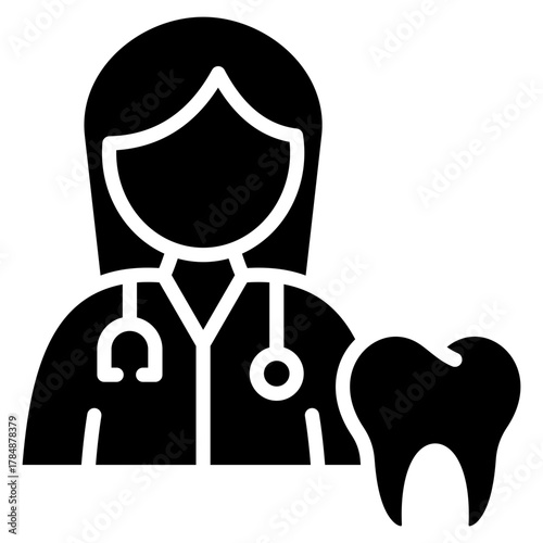 Dentist Icon Element For Design