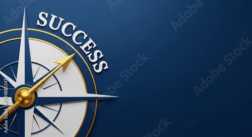 Navigating Towards Success A Compass Guiding the Way to Achievement and Goals