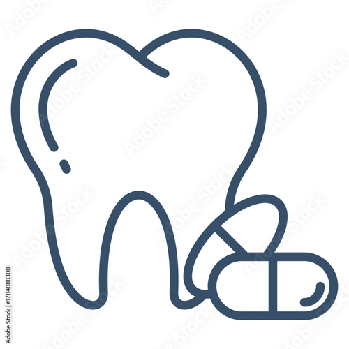Dental Medicine Icon Element For Design