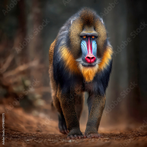 mandrill coming forward
