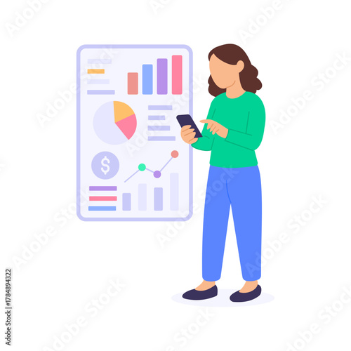 Budget Planning, organizing financial spending and saving goals