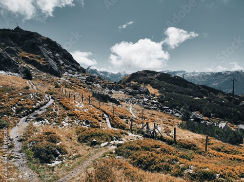 Wagrain Panoramaweg: Muted Autumn Tones in the Rugged Austrian Alps