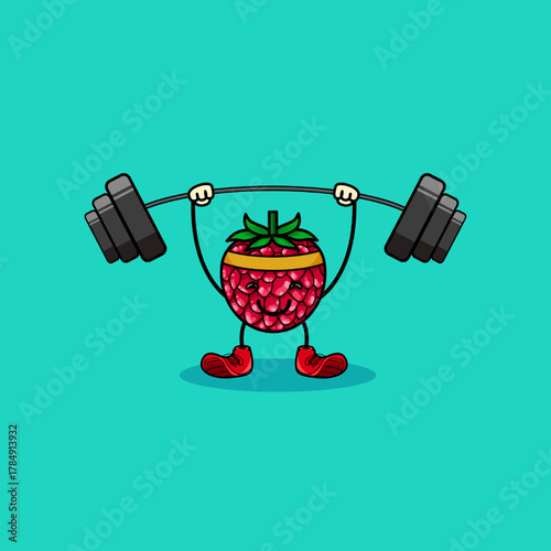 Fruit fitness raspberry powerlift