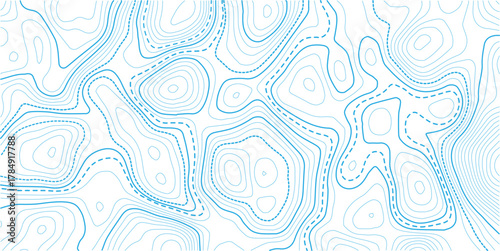 Topographic Contour Art in the Style of Classic Surveyor Maps with Rustic Linework, Organic Earth Tones, and a Strong Connection to Natural Geography. white background topo.