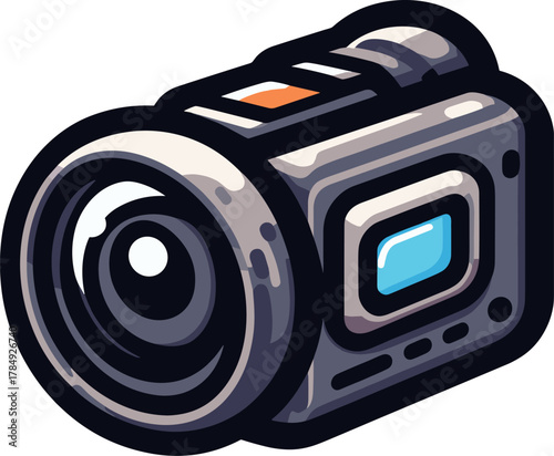 ビデオカメラのイラスト