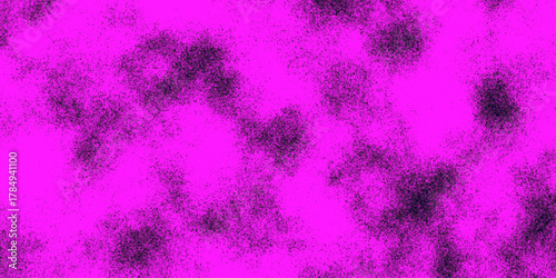 Pink glitter explosion on white background. Pink glitter makeup texture smear, realistic sparkle particles. Pink glitter texture valentine's day background. Abstract blurry pink texture background.
