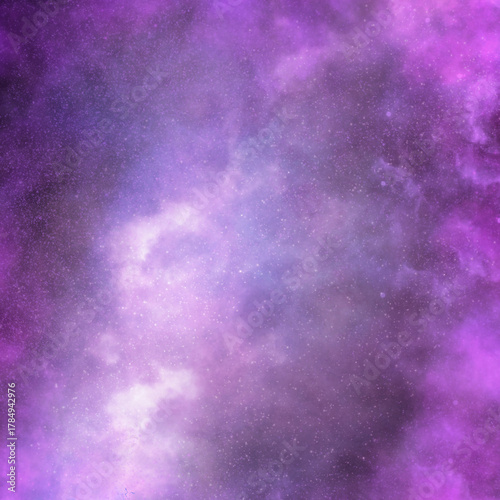 Abstract Deep Space Texture with Violet Dust