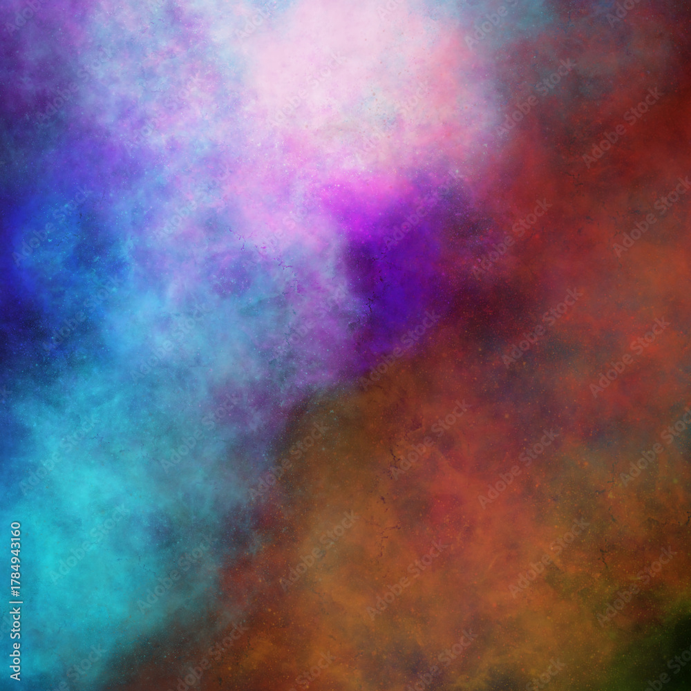 Fototapeta premium Abstract Galaxy Texture Background Featuring Cosmic Colors