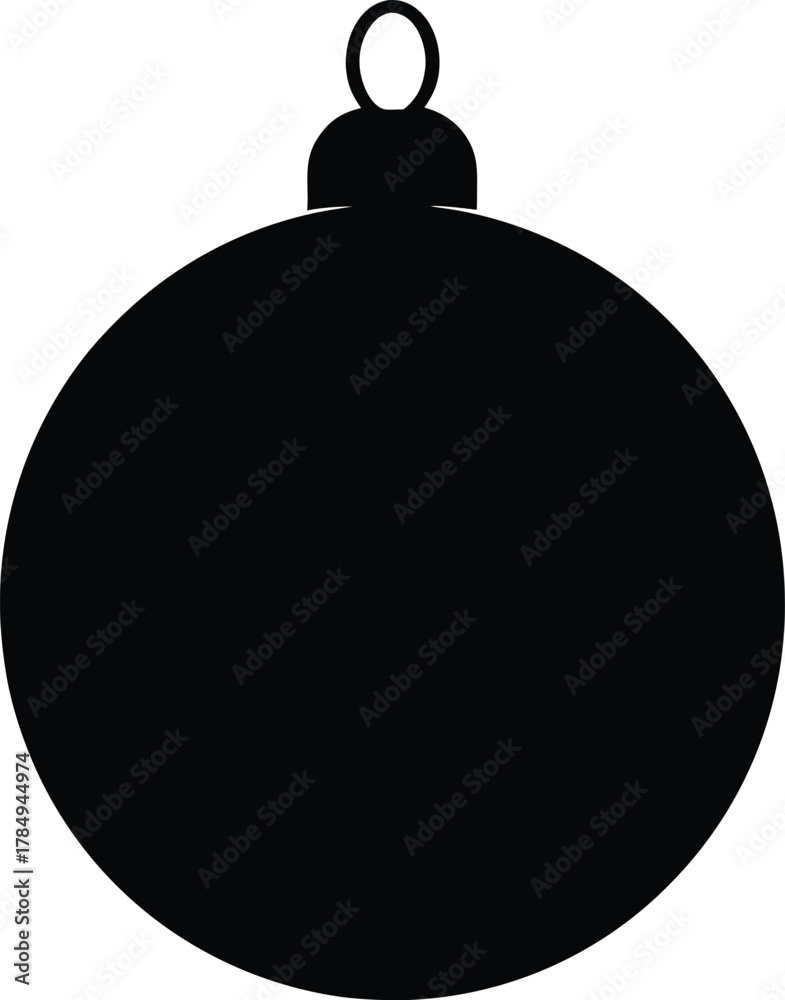 Fototapeta premium Elegant Ornament Silhouette Vector Graphic Design Element for Holiday Decoration And Celebratory Design Projects