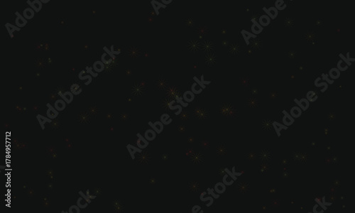 Enigmatic night sky with shimmering stars background perfect for cosmic and festive projects design with ethereal elements