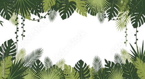 Discover the lush beauty of tropical rainforests with vibrant green foliage and hanging vines.