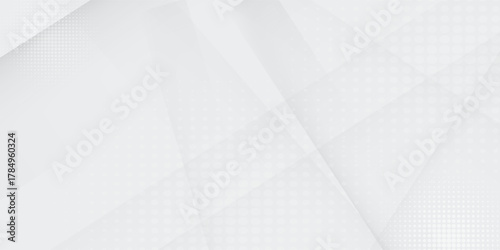 Abstract geometric white and grey color background. Technology modern design.eps.10