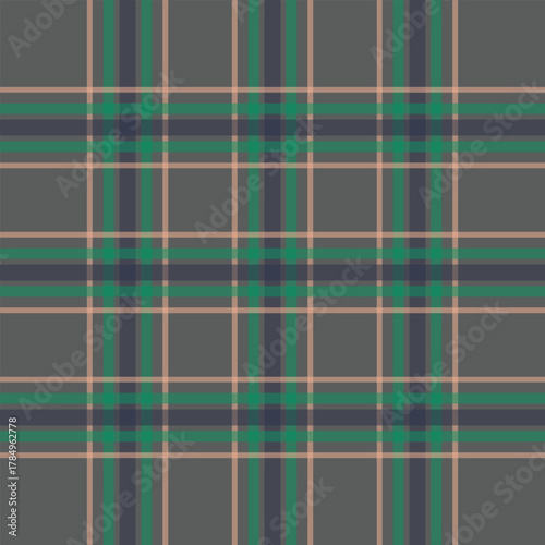 Colorful Seamless Tartan Plaid Pattern Background – Modern Fabric Texture Design, Multicolor Check Textile Print for Fashion, Wallpaper, Wrapping Paper, and Digital Art Projects