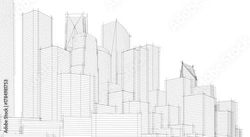 architecture building 3d 