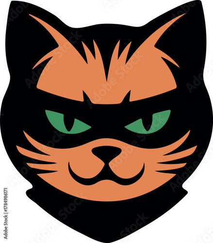 vector illustration of a cat
