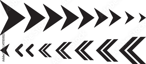 Dual semi circle Arrow. Double headed curved arrow symbol. two side arrow icons