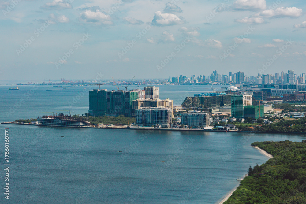 Naklejka premium Manila - Philippines - Aerial view