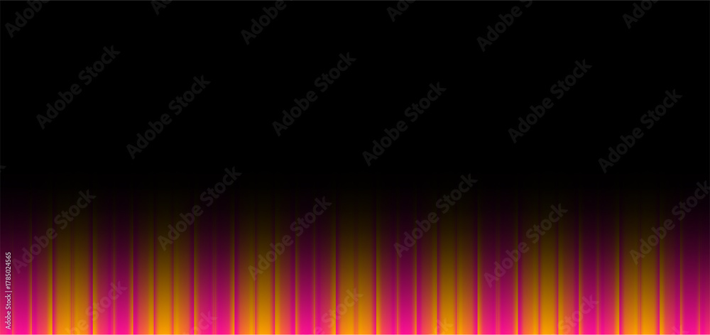 Obraz premium Abstract vertical wave line pattern background with glowing gradient effect, digital motion design, modern futuristic wallpaper, smooth light texture, creative energy lines, elegant artistic backdrop 