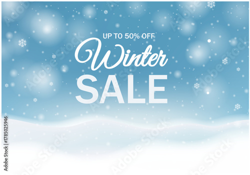 Winter  Sale Poster