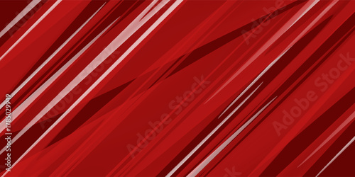 red banner background.abstract background.colorful.slash effect .memphis .eps 10
