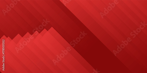 red banner background.abstract background.colorful.slash effect .memphis .eps 10