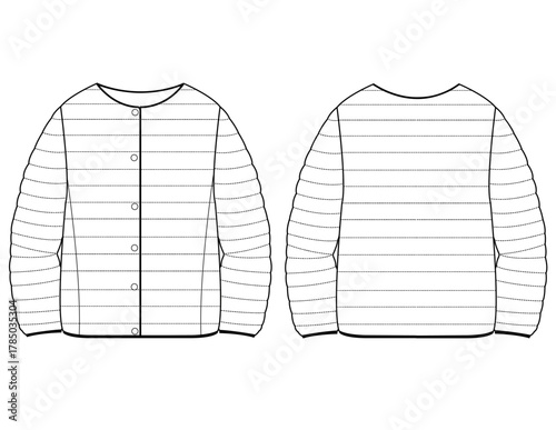 Fashion vector templates