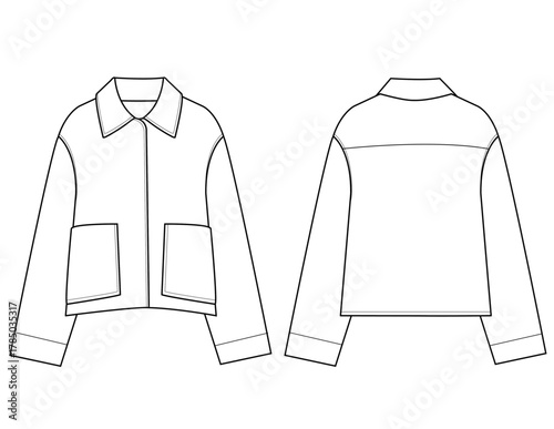 Fashion vector templates