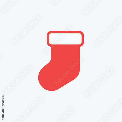 red christmas sock