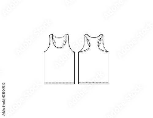 Fashion vector templates